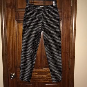 Kate Spade dot trouser pants
